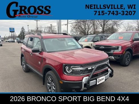 New 2026 Ford Bronco Sport Big Bend w/ Convenience Package AWD/4WD image 1