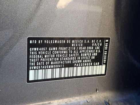 Used 2021 Volkswagen Golf 4-Door FWD image 10