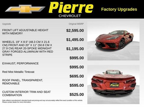 Used 2023 Chevrolet Corvette Stingray Premium Cpe w/ 3LT image 13
