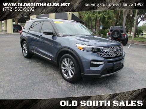 Used 2021 Ford Explorer Limited w/ Equipment Group 301A RWD image 1