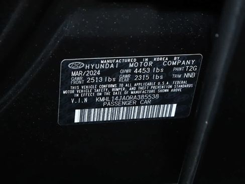 Used 2024 Hyundai Sonata SEL w/ Convenience Package FWD image 21
