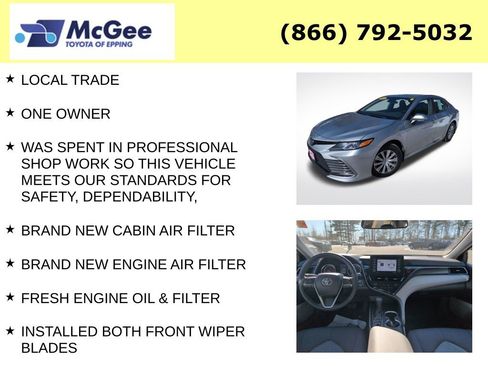 Certified 2023 Toyota Camry LE w/ Cold Weather Package image 15