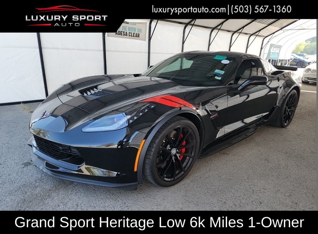 Used 2017 Chevrolet Corvette Grand Sport RWD image 1