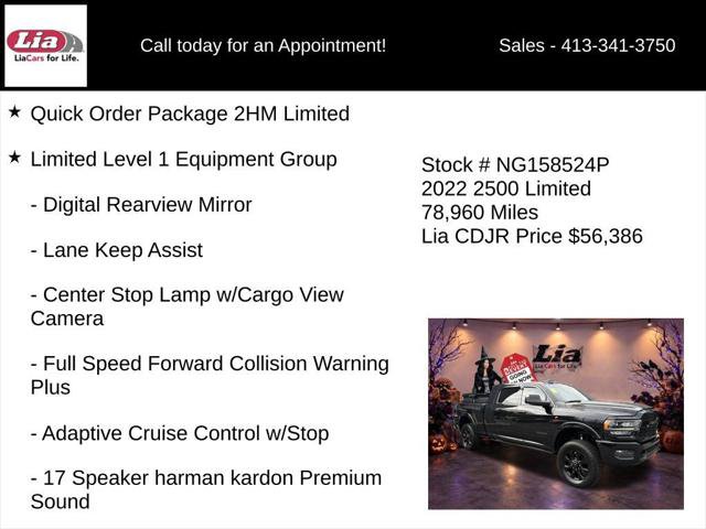Certified 2022 RAM 2500 Limited AWD/4WD image 6