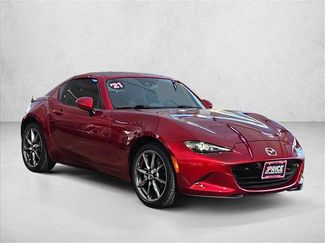 Used 2021 MAZDA MX-5 Miata RF Grand Touring RWD video 3