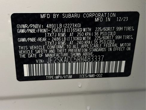 Used 2024 Subaru Forester Premium AWD/4WD image 28