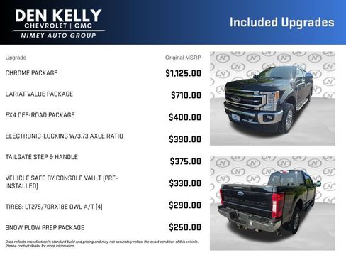 Used 2021 Ford F350 Lariat w/ Chrome Package AWD/4WD image 3