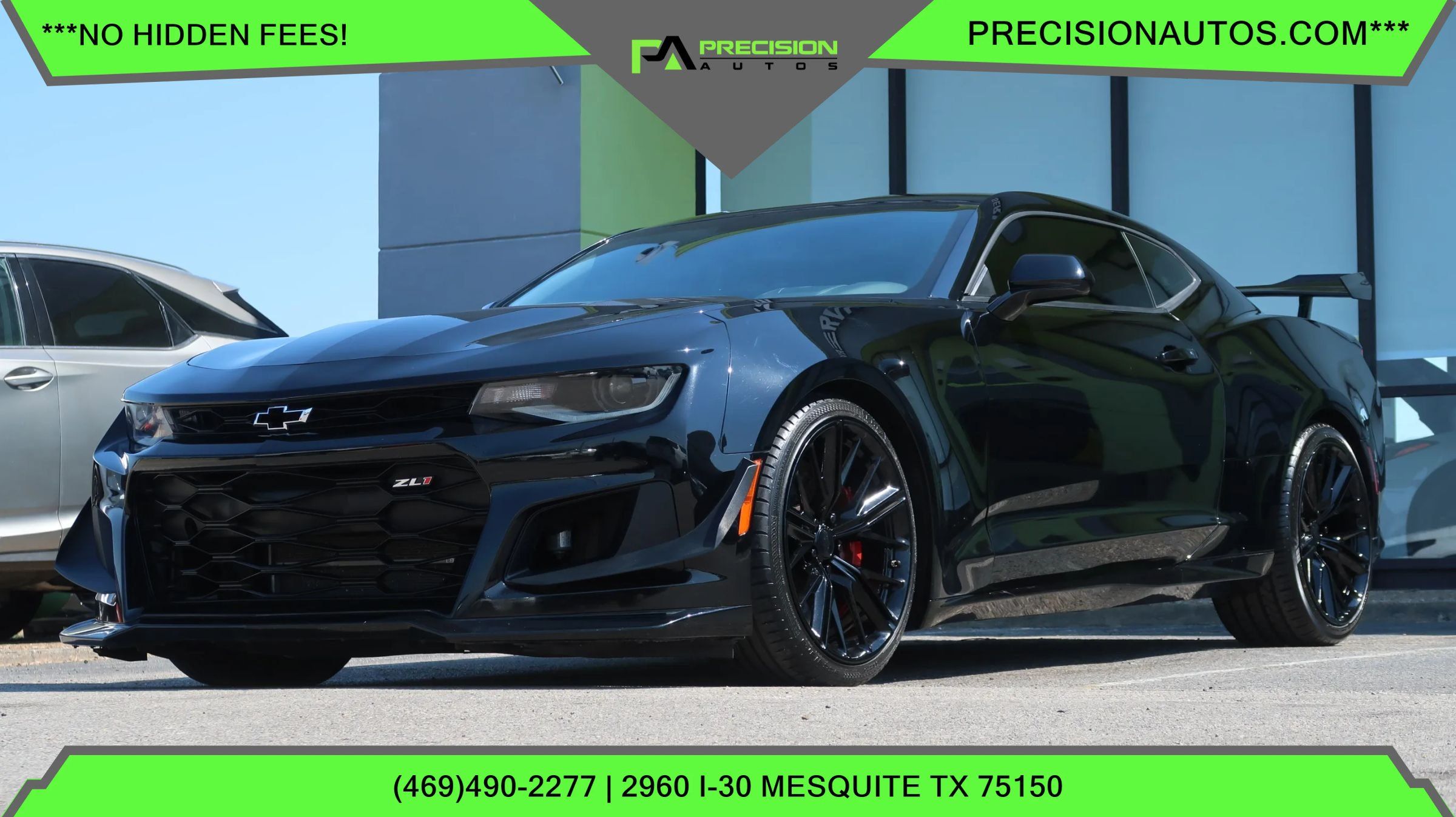 Used 2018 Chevrolet Camaro ZL1 RWD image 1