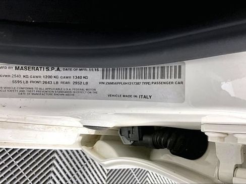 Used 2017 Maserati Quattroporte GTS GranLusso RWD image 5