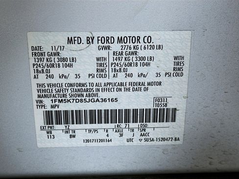 Used 2018 Ford Explorer XLT w/ Equipment Group 201A image 12