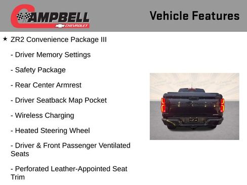 Used 2024 Chevrolet Colorado ZR2 w/ ZR2 Convenience Package III image 10