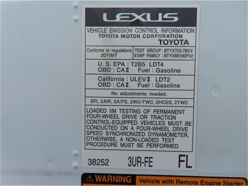 Used 2011 Lexus LX 570 4WD image 30