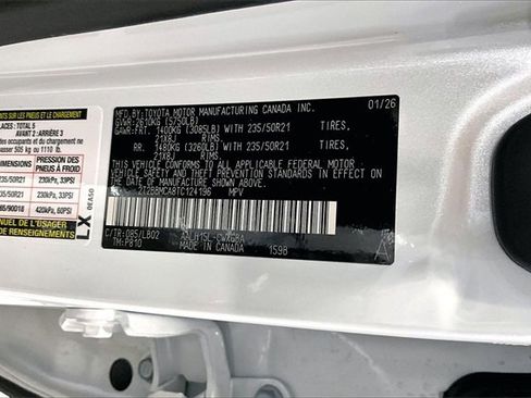 New 2026 Lexus RX 350 image 13