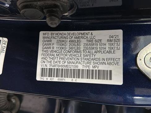 Used 2021 Honda CR-V Touring image 38