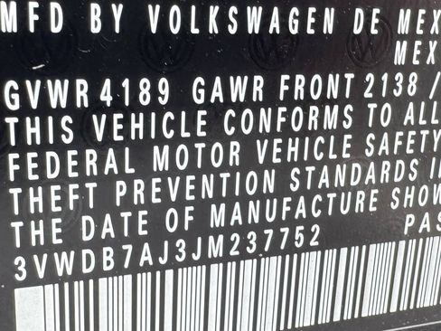 Used 2018 Volkswagen Jetta SE FWD image 17
