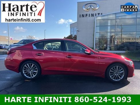 Certified 2022 INFINITI Q50 Luxe w/ Cargo Package image 4