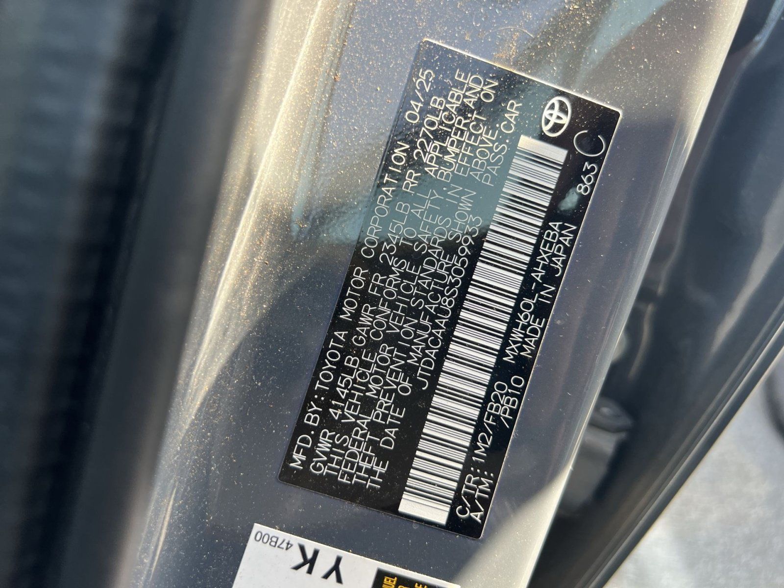 Used 2025 Toyota Prius LE FWD image 24