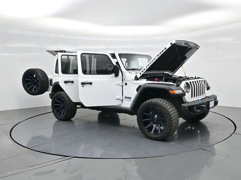 Used 2021 Jeep Wrangler Unlimited Rubicon 4xe w/ Steel Bumper Group image 37