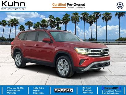 Certified 2022 Volkswagen Atlas SE w/ Panoramic Sunroof Package