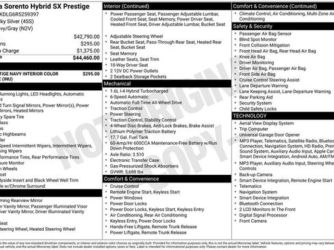 Certified 2024 Kia Sorento SX Prestige AWD/4WD image 10