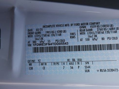 New 2026 Ford E-350 and Econoline 350 Super Duty w/ Power Equipment Group image 21