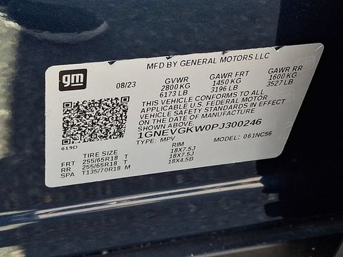 Certified 2023 Chevrolet Traverse LT AWD/4WD image 27