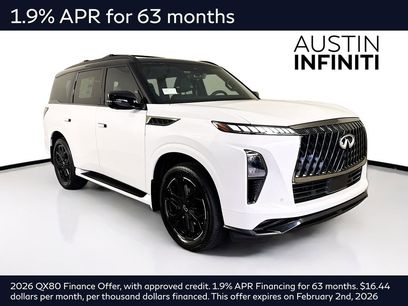 New 2026 INFINITI QX80 SPORT