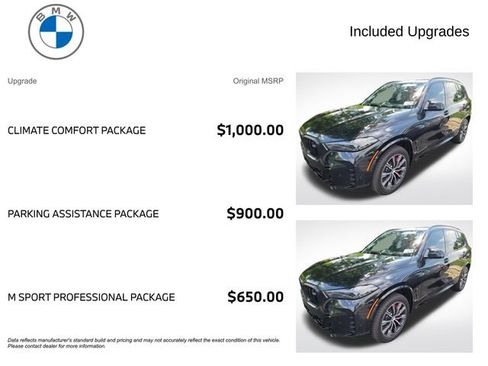 Used 2025 BMW X5 M60i w/ Climate Comfort Package AWD/4WD image 3