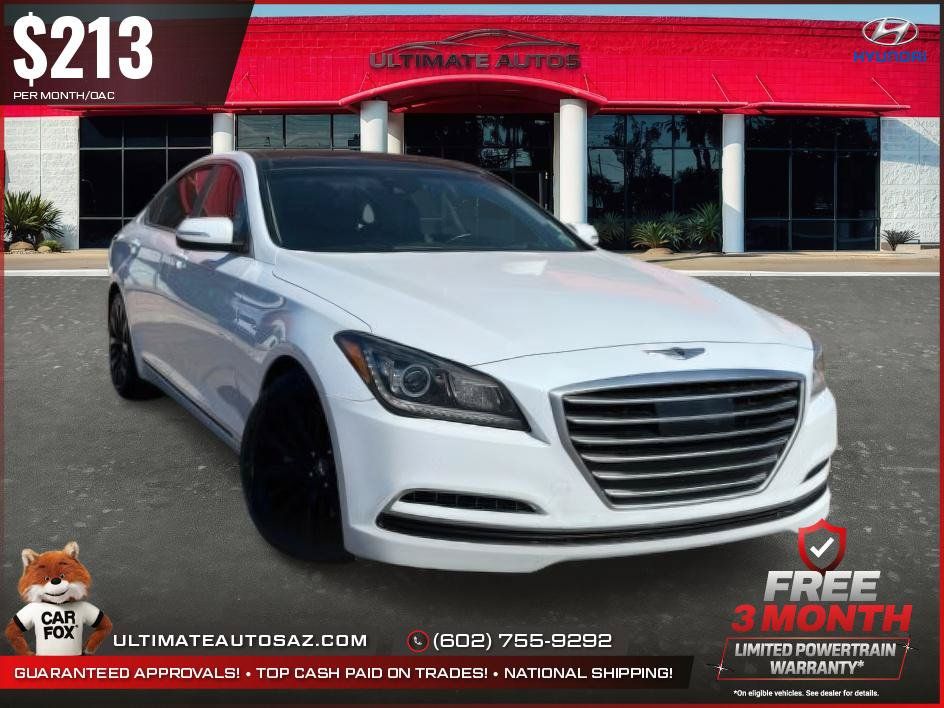 Used 2015 Hyundai Genesis 3.8 w/ Option Group 04 RWD image 1