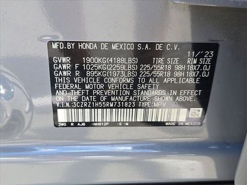 Used 2024 Honda HR-V Sport image 23
