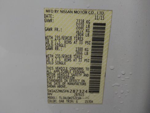 Used 2015 Nissan Murano SV image 33