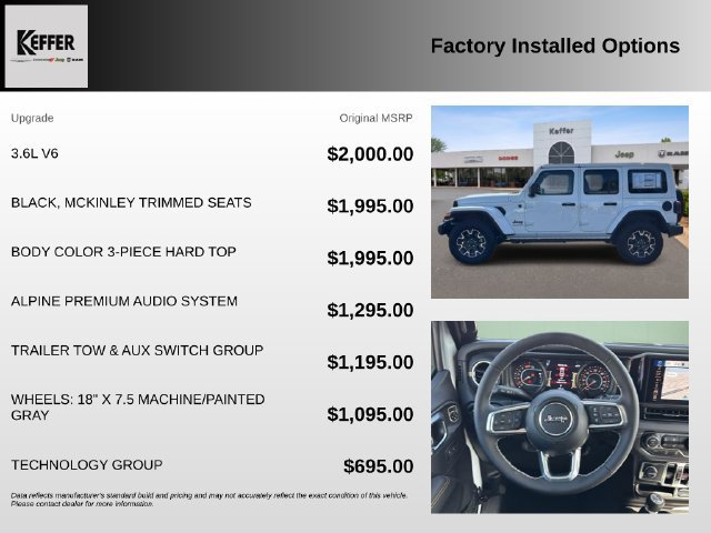 Used 2025 Jeep Wrangler Unlimited Sahara AWD/4WD image 3