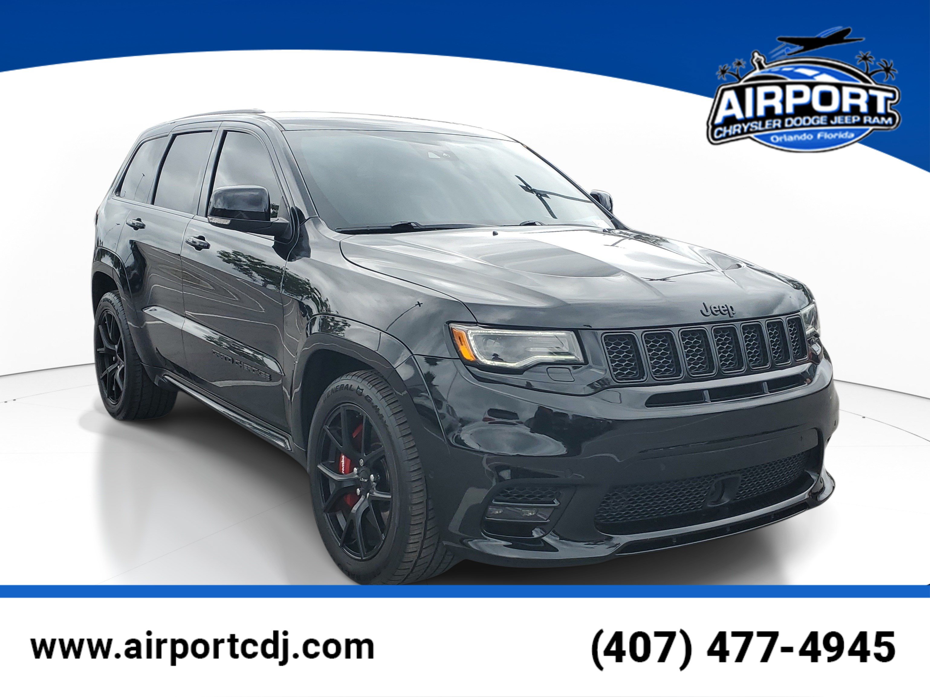 Used 2018 Jeep Grand Cherokee SRT w/ Trailer Tow Group IV AWD/4WD image 1