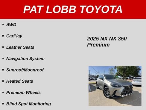 Used 2025 Lexus NX 350 AWD w/ Accessory Package (2T) image 29