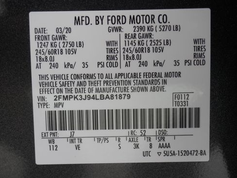 Used 2020 Ford Edge SEL w/ Convenience Package image 28