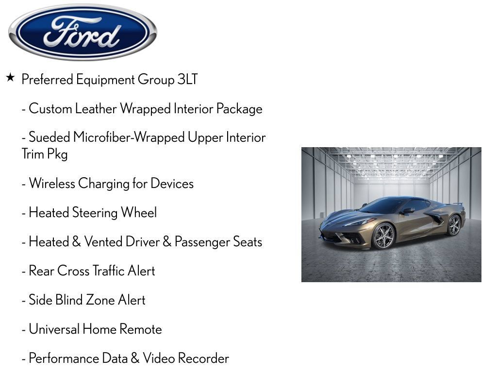 Used 2021 Chevrolet Corvette Stingray Premium Cpe w/ 3LT RWD image 9