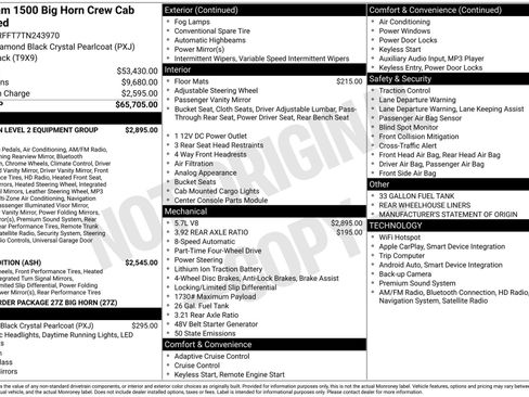 New 2026 RAM 1500 Big Horn AWD/4WD image 3