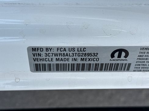 New 2026 RAM 3500 Tradesman w/ Chrome Appearance Group A RWD image 25