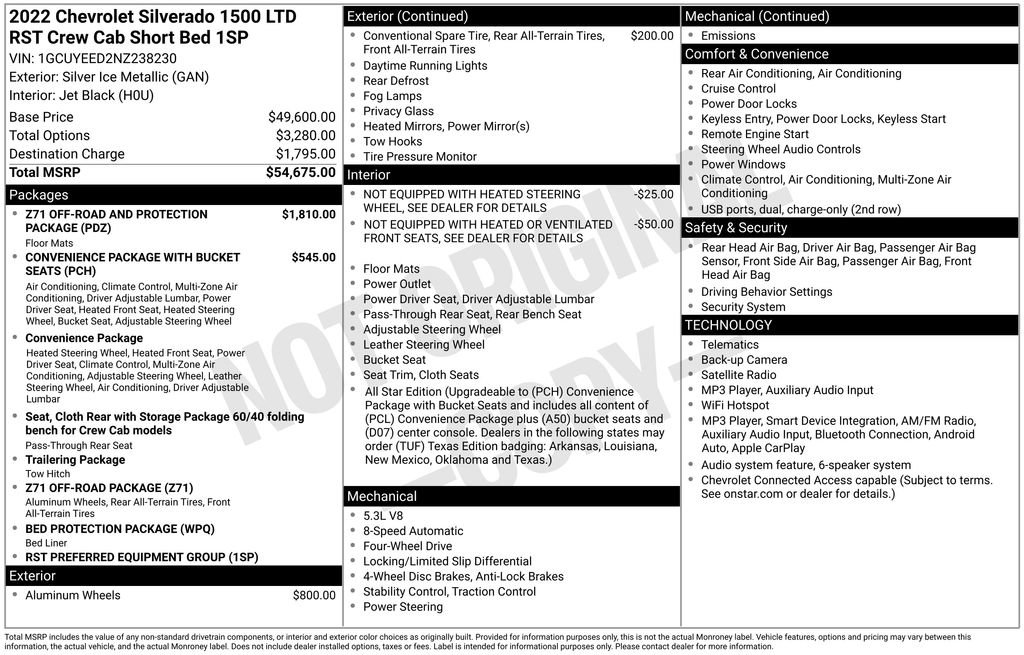 Used 2022 Chevrolet Silverado 1500 RST AWD/4WD image 2