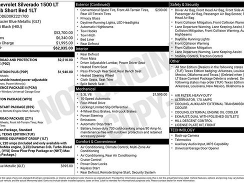Used 2024 Chevrolet Silverado 1500 LT AWD/4WD image 36