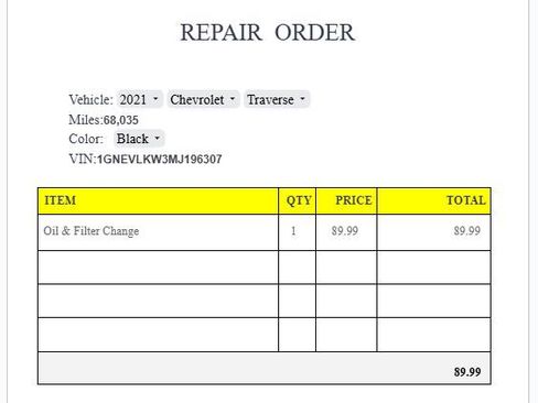 Used 2021 Chevrolet Traverse LS image 31