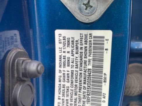 Used 2013 Honda Civic LX image 13