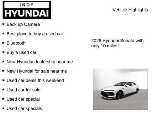 New 2026 Hyundai Sonata Blue image 7