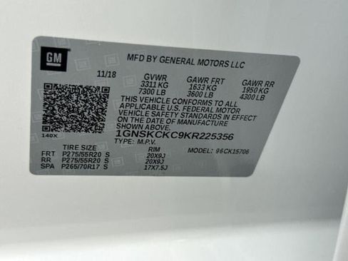 Certified 2019 Chevrolet Tahoe Premier AWD/4WD image 35
