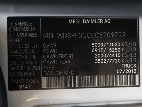 Used 2012 Mercedes-Benz Sprinter 3500 image 46