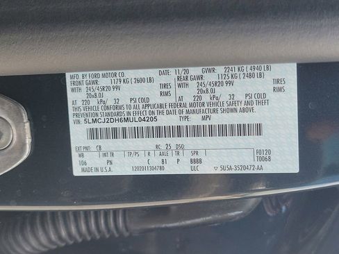 Used 2021 Lincoln Corsair Reserve w/ Equipment Group 201A AWD/4WD image 25