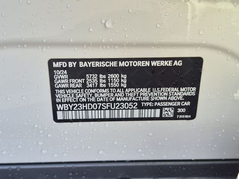 Certified 2025 BMW i4 eDrive40 w/ Parking Assistance Package RWD image 32