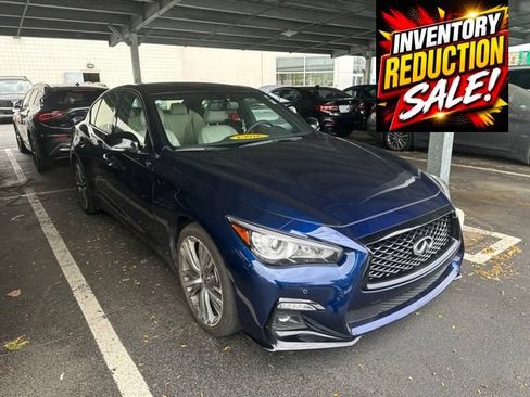 Used 2023 INFINITI Q50 Sensory w/ All Weather Package AWD/4WD image 4