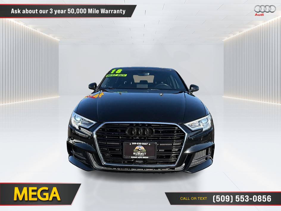 Used 2018 Audi A3 2.0T Premium Plus w/ Premium Plus Package FWD image 2