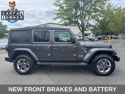 Used 2021 Jeep Wrangler Unlimited Sahara image 19